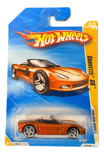 Hot Wheels Corvette C6 (2009) Primera Edicion