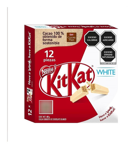 Kit Kat White Chocolate Blanco Barra Original