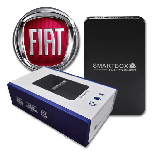 Streaming Box Fiat Android Usb Carplay Android Auto Sem Fio