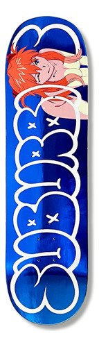 Tabla Suburbios Asuka Foil Azul + Lija