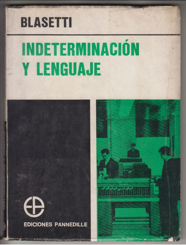 1971 Alberto Blasetti Dedicado Indeterminacion Y Lenguaje