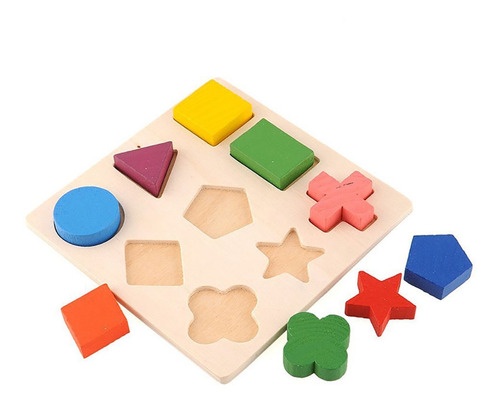 15 # Juguetes Educativos De Madera Para Bebés Diy Puzzle Mon 