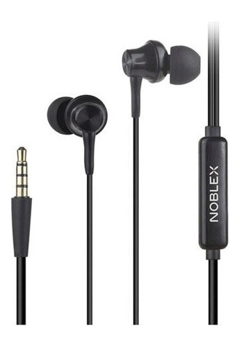 Imagen 1 de 1 de Auriculares In Ear Noblex Hp05wp Con Cable Micrófono