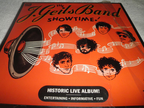 Disco Vinilo 12'' Importado J. Geils Band - Showtime! (1982)