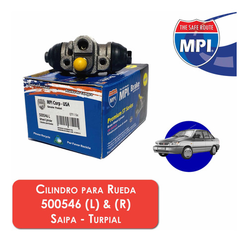 Cilindro Para Rueda Saipa 141 Turpial 2010