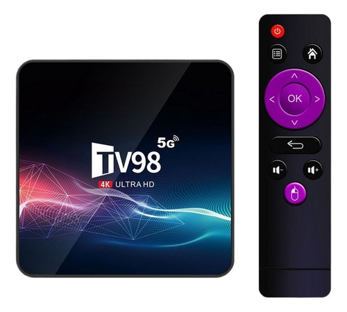 Android12 Tv Box Decodificador Wifi De Doble Banda