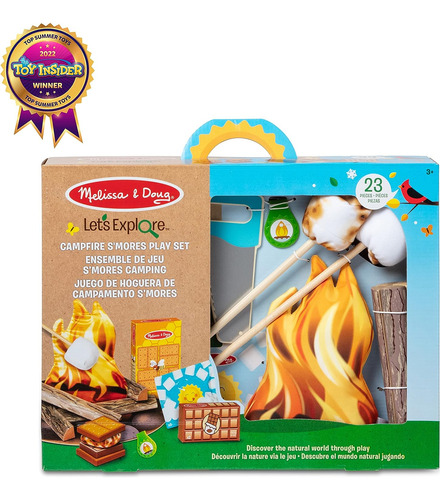 Melissa Doug Vamos A Explorar La Fogata Smores Play Set - Pl