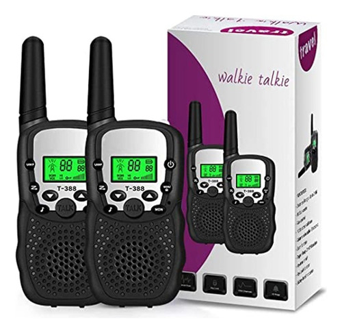 2pz Radios Walkie Talkies For Niños Recargables 3 Millas
