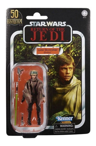 Luke Skywalker Endor 50th Anniversary Vintage Vc # 198 3.75 (Usado)