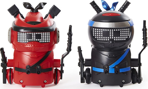 Ninja Bots Batalla Con Movimientos Y Sonido Paquete 2 Robots