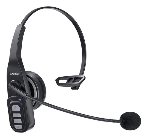 Trucker Bluetooth Headset 5.0 Con Micrófono Cancelación D...