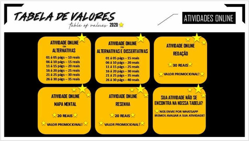 Imagem 2 de 4 de Trabalhos Variados Para Escola/faculdade