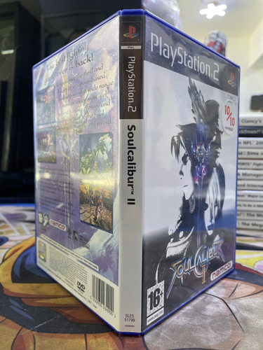 Jogo Soul Calibur 2 Ps2 Europeu Completo Leia A Descrição