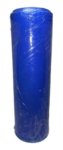 Cirio Liso Color Azul Grande 1 Kilo (7.5cmx24cm)