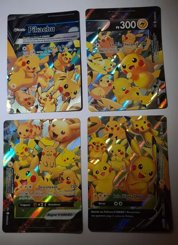 Pikachu-V-União (4 Cartas) / Pikachu-V-Union (4 Cartas) (SWSH139-U/71), Busca de Cards