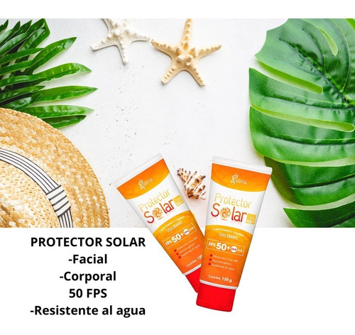 Protector Solar Facial Y Corporal 50 Fps Uva/uvb Serral 125g