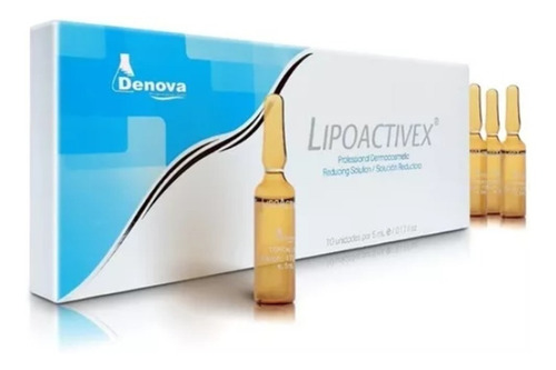 Lipoactivex Con L-carnitina, Alcachofa Mesoterapia
