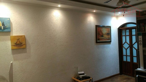 Sobrado Próximo Ao Shopping Maia Em Guarulhos, 3 Dorms (1 Suíte Master Com Jacuzzi), Área Gourmet, Lareira E Etc. - So0080