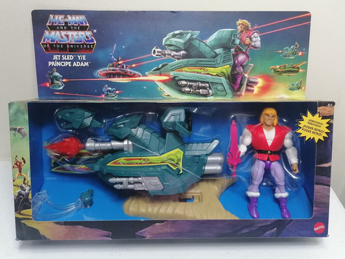 He Man And The Motu Jet Sled Y/e Príncipe Adam C15