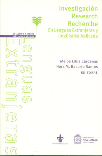 Investigación Research Recherche. En Las Lenguas Extranjeras