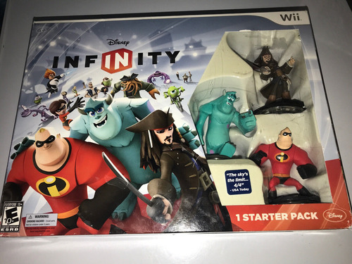 Disney Infinity Starter Pack Wii- Usado Excelente Completo (Usado)