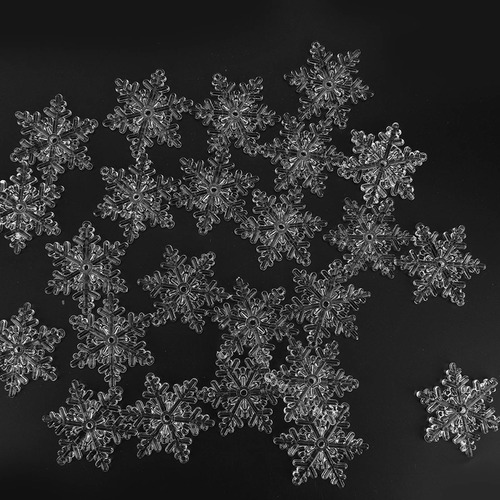 Colgante Decorativo Con Forma De Copo De Nieve Navideño, 24