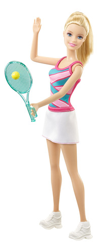 Barbie Carreras Muñeca Jugador De Tenis