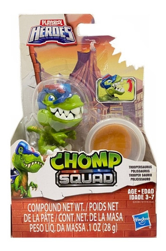 Playskool Heroes Chomp Squad Troopersaurus Polisaurus Hasbro