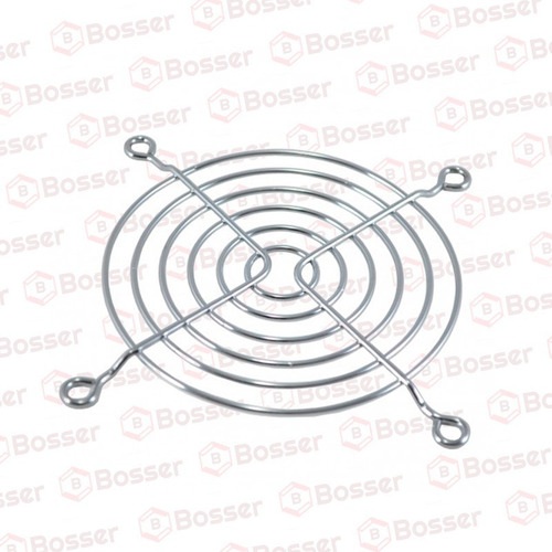 Imagen 3 de 7 de Pack X 10 Rejilla Metalica 92x92mm Bosser Para Cooler 3,5 P