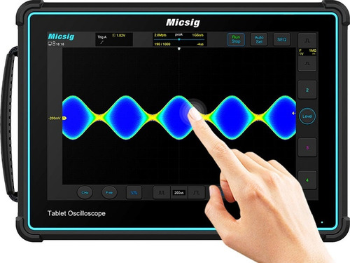 Osciloscópio Digital Automotivo Touch 100mhz 4ch Micsig
