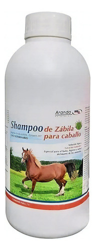 Shampoo De Zábila Para Caballo Sábila 1 L Aranda