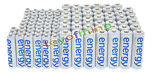 48 X 48 X Aaa 2000mah Ni-mh Batería Recargable De Energía Le