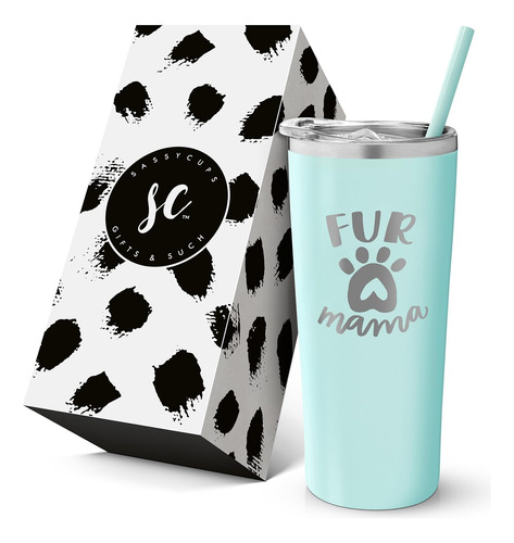 Fur Mama Travel Mug | Vaso Aislado De Acero Inoxidable ...