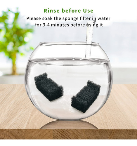 12 Filtros De Espuma Para Gatos, Fuente De Agua, Esponja, Fu