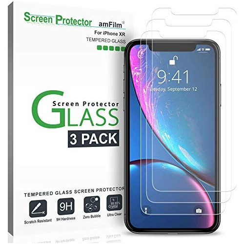 Protector De Pantalla De Cristal Templado Para iPhone XR 61