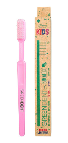 Imagen 3 de 8 de Bucal Tac Cepillo Dental Niños Green Dent