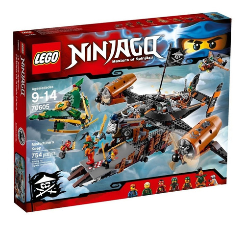 Lego Ninjago Legos Juguetes Lego Fortaleza 70605