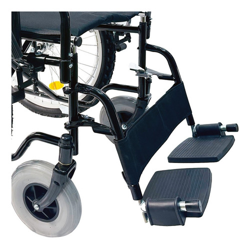 Silla De Ruedas Todo Terreno, Llantas Traseras 24 | Sc395 Color Negro