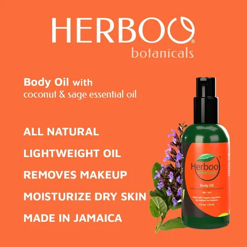 Óleo Corporal E Facial Herboo Botanicals - 118ml Fabricado N