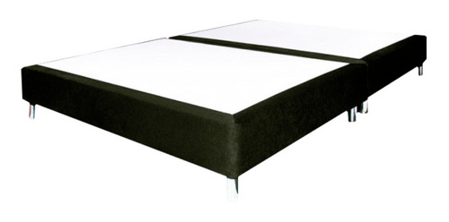 Colchon Semiortopedico + Base Cama + 2 Almohadas 80x190