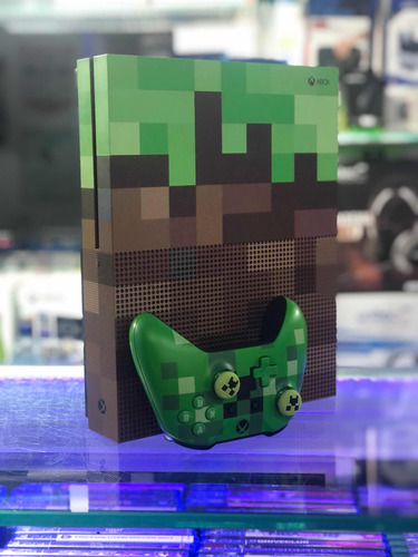 Xbox One S Edición Especial Minecraf