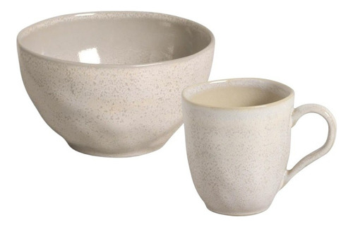 Conjunto 4 Bowls + 4 Canecas Bio Latte Porto Brasil