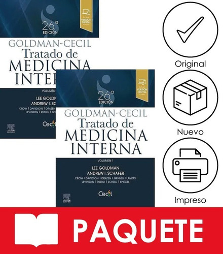 Goldman-cecil / Tratado De Medicina Interna / Original