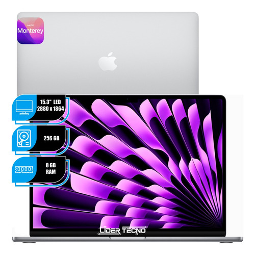 Apple Macbook Air M2 8gb 256gb Ssd 15.3'' Retina