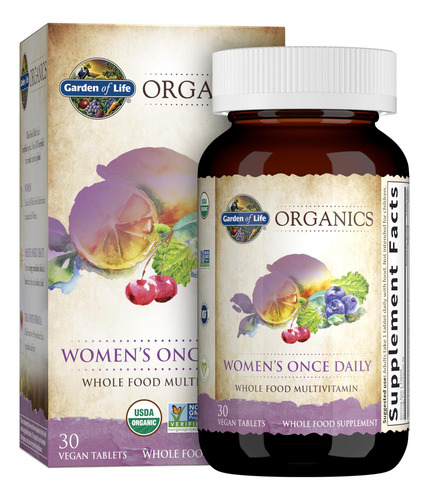 Supplement Garden Of Life Organics Women's Once Daily Multi