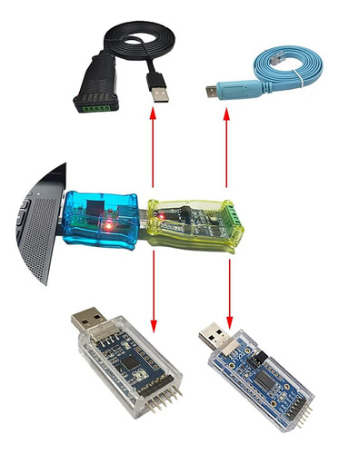 Aislador Usb Dsd Tech Sh-g01a Con Chip Adum3160 De 12 M (...