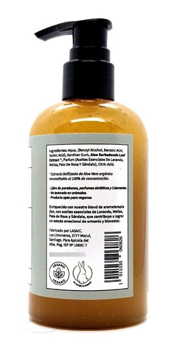 Imagen 3 de 9 de Gel Dérmico Hidratante Aloe Vera 250ml - Del Alba