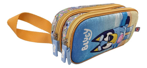 Lapicera De Bluey 03910 Azul Claro Estampado