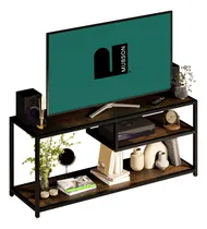 Comprar Mesa Para Tv 55 Mubson Centro De Entretenimiento Para Sala Color Marrón