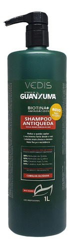  Shampoo Antiqueda Guanxuma Force Oleoso 1l Vedis
